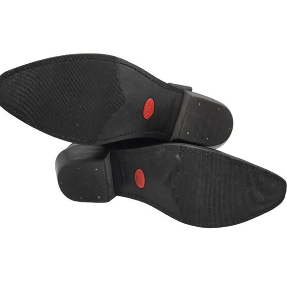 Durango Women's Black Leather Western Harness Boots, Size 8 - Picture 8 of 11